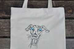 Stofftasche Sketchie Greyhound